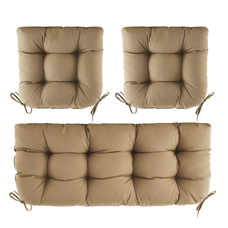 Coussin de siège / dossier extérieur 3 pièces Latitude Run®, Kaki