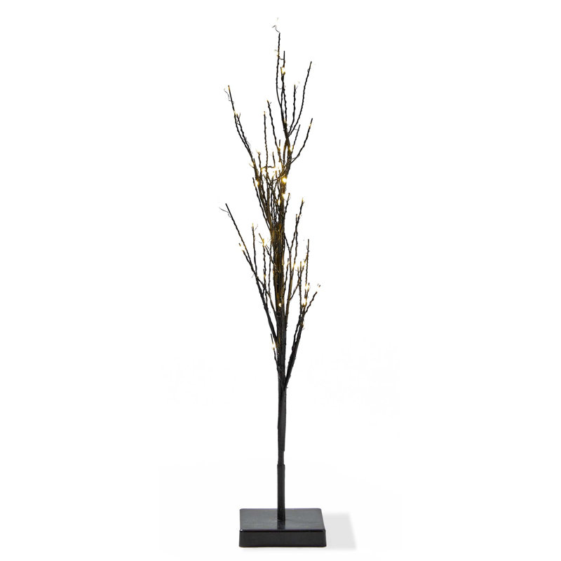 Grand arbre à lumières DEL de Noël, 22 po