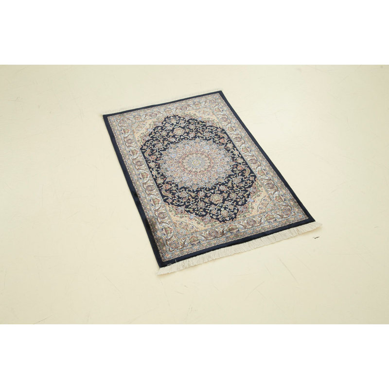 Tapis traditionnel touffeté à la main 1 pi 11 po x 2 pi 11 po