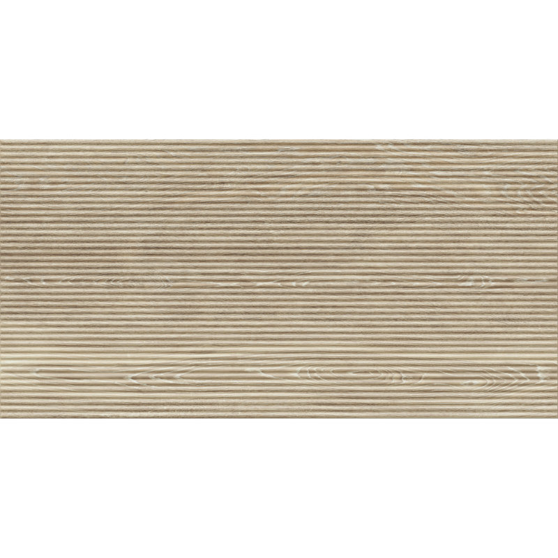 Carreau de mur en porcelaine d'aspect bois mat 24 po x 48 po American Atelier (2 pièces, 15,5 pieds carrés / caisse), Oak