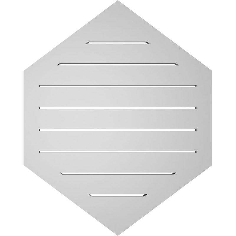 Pente verticale verticale en uréthane 9 pi, H 30 po x l 24 po x P 1,5 po
