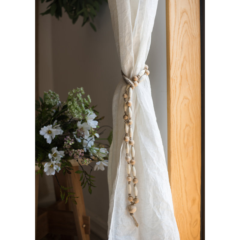 Marrone Wood Curtain Tieback