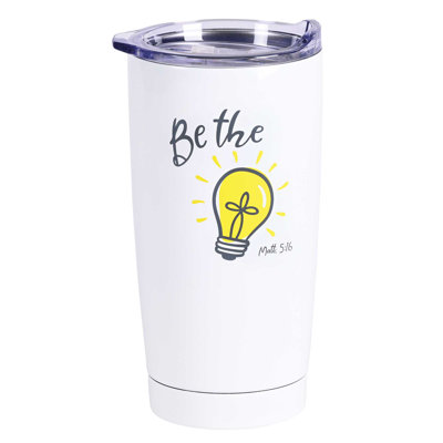 Verre à whisky Be The Light blanc 20 oz