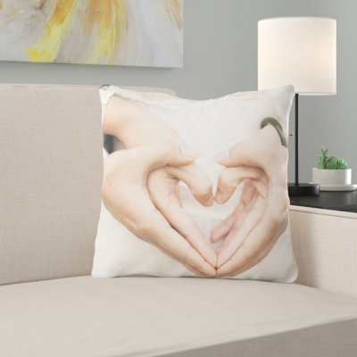 Microsuede Throw Pillow