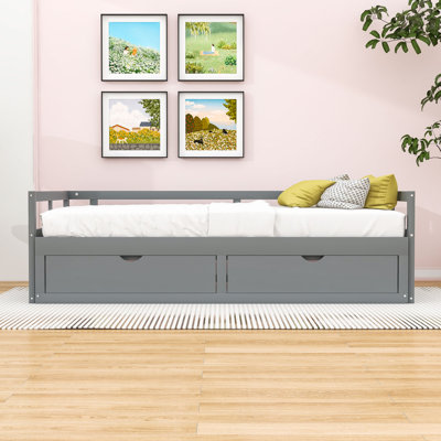 Levay Twin Daybed with Trundle by Red Barrel Studio