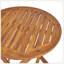 Charming Acacia Wood Bistro Set With Foldable Feature And Stylish Design2 Chairs+1 Table-934336308
