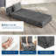 28" W Commercial Use Sofa & Chaise