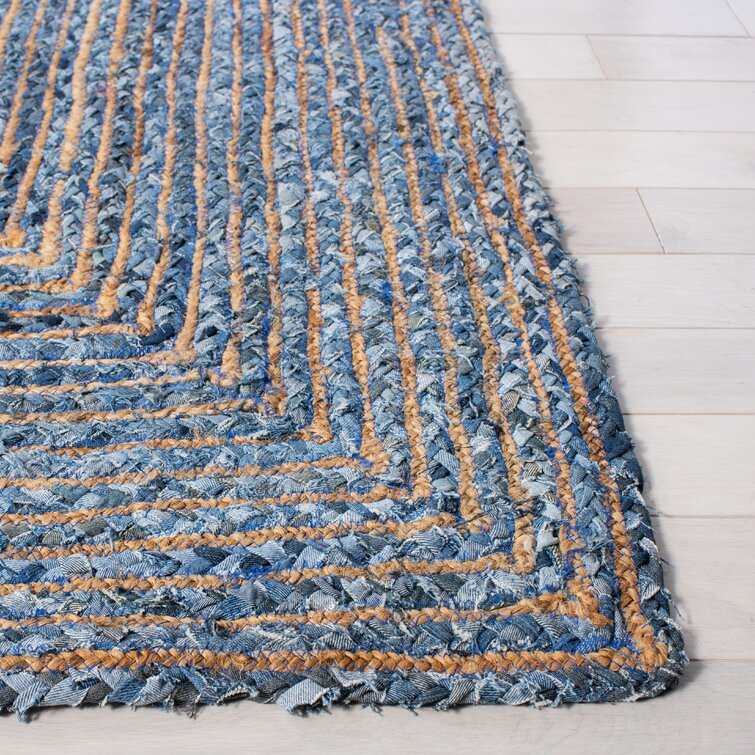 Alverez Moroccan Flatweave Blue Indoor / Outdoor Area Rug Mistana Rug Size: Rectangle 6'5 x 9