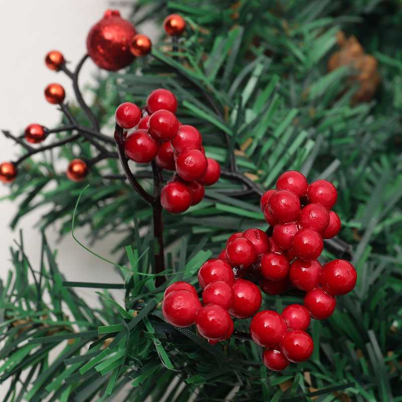 270cm Lighted Faux Garland with Lights