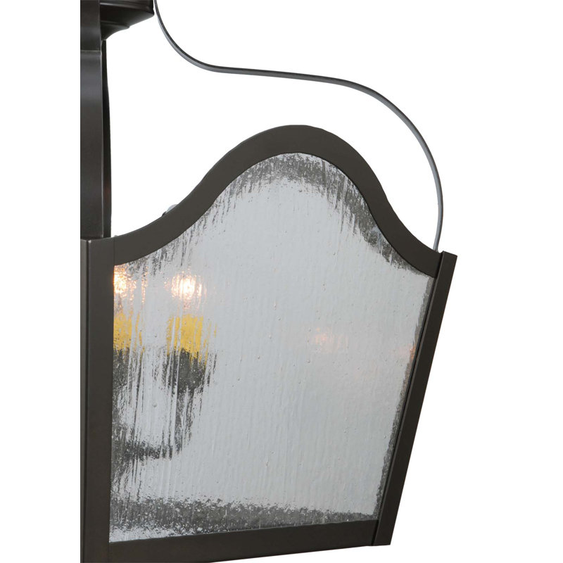 4 - Light Glass Chandelier