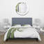 Détail de bambou vert foncé I - ensemble de housse de couette traditionnel - microfibre de polyester-66393530
