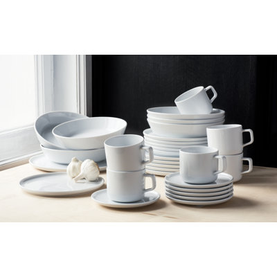 Chef Stoneware Dinnerware Set 30 Piece - Service for 6