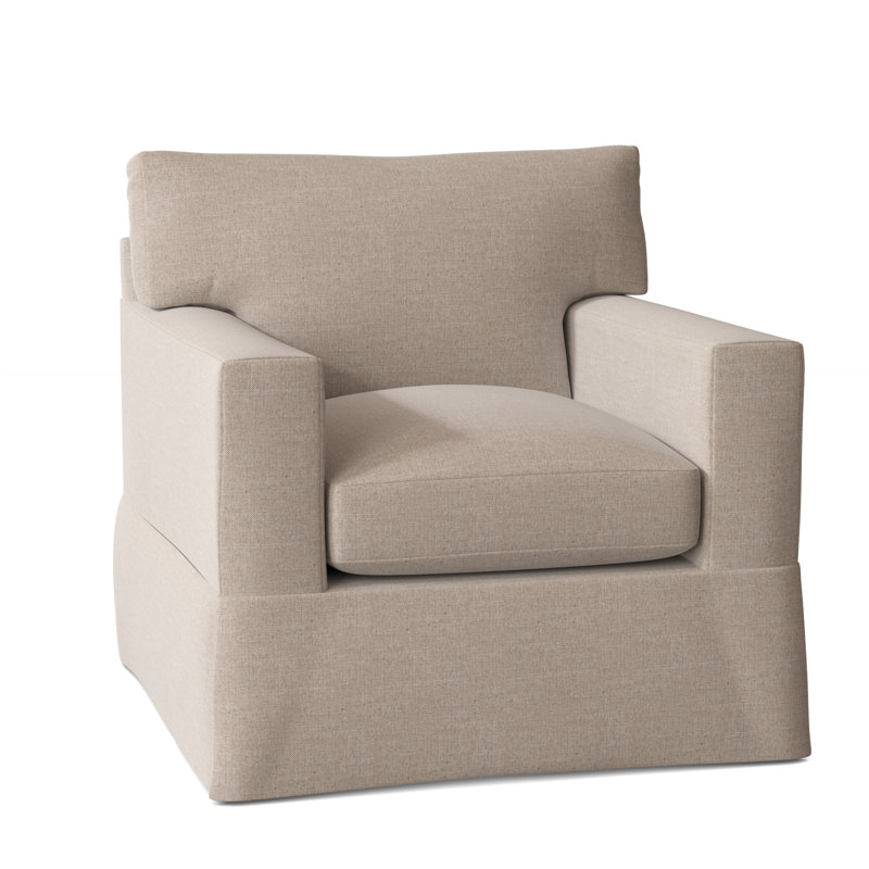 Fauteuil à housse large 37 po McCall, Galet Macarena