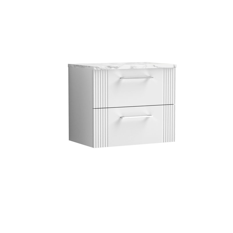 Deco 99.06cm Single Bathroom Vanity Base Only, Satin White