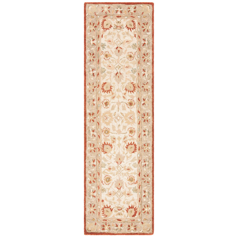 Tingley Hand Tufted Wool Oriental Rug, Runner 2'3" x 8'