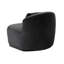 SORAYA SWIVEL ARMLESS CHAIR - SHADOW GREY