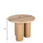 Table d'appoint ronde en bois à 3 pieds 36 po Balmain - Petite table de salle à manger, d'appoint ou d'appoint moderne