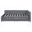 Upholstered Daybed with 2 Storage Drawers Sofa Bed Frame No Box Spring Needed, Linen Fabric