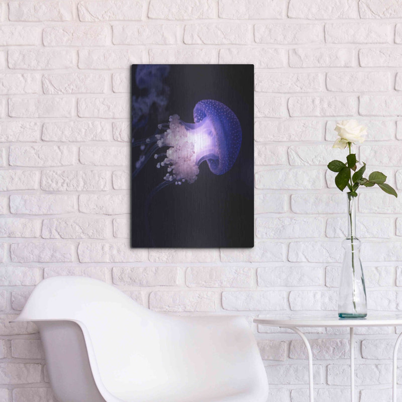 «Underwater Mushroom» par Luxe Metal Portfolio, H 24 po x l 16 po
