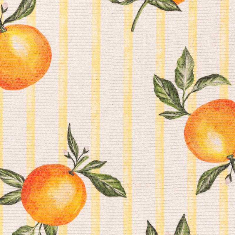 Fruits Striped 120cm X 170cm Area Rug