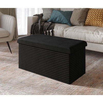 Banc de rangement rembourré Millett