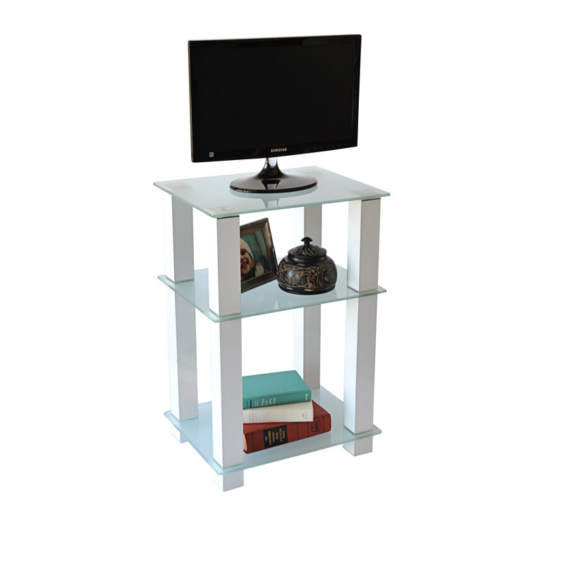 Meuble télé pour téléviseur de 32 po ou moins, Blanc