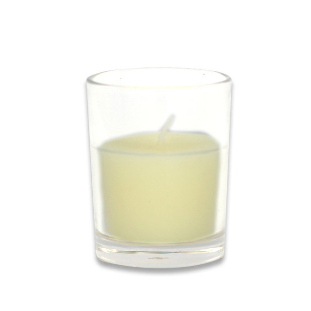 Bougie votive Zest, Ivoire, Ensemble de 12