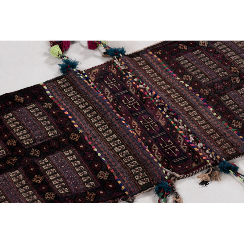 Antique Hand Knotted Wool Area Rug