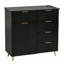 Armoire de rangement à 5 tiroirs et 1 armoire de rangement