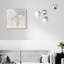 Clouded Calm I Canvas Abstract Print by Oliver Gal, Black Frame, 12 x 12-1942576459-1942576462