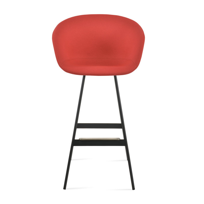 Tabouret de bar et de comptoir Tribeca Balat, Black, Bar Stool (28" Seat Height)
