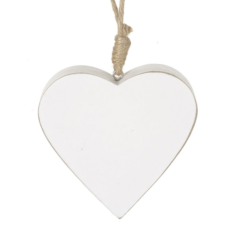 12cm Wood Holiday Shaped Ornament
