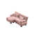 Chenille rose est en rupture de stock