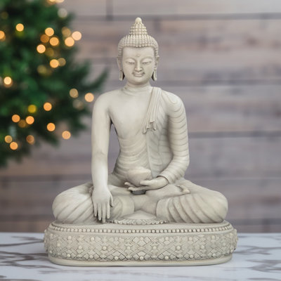 Figurine de Bouddha tibétain 8 "H Shakyamuni