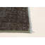 Tapis noir en laine noué à la main de conception unique 2000S 4 pi 11 po x 7 pi 10 po Oktawian