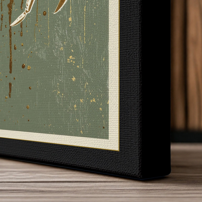Specimen in Decay Rustic - Wrapped Canvas, 36x24 - 91.4 x 61.0 cm, Black Border