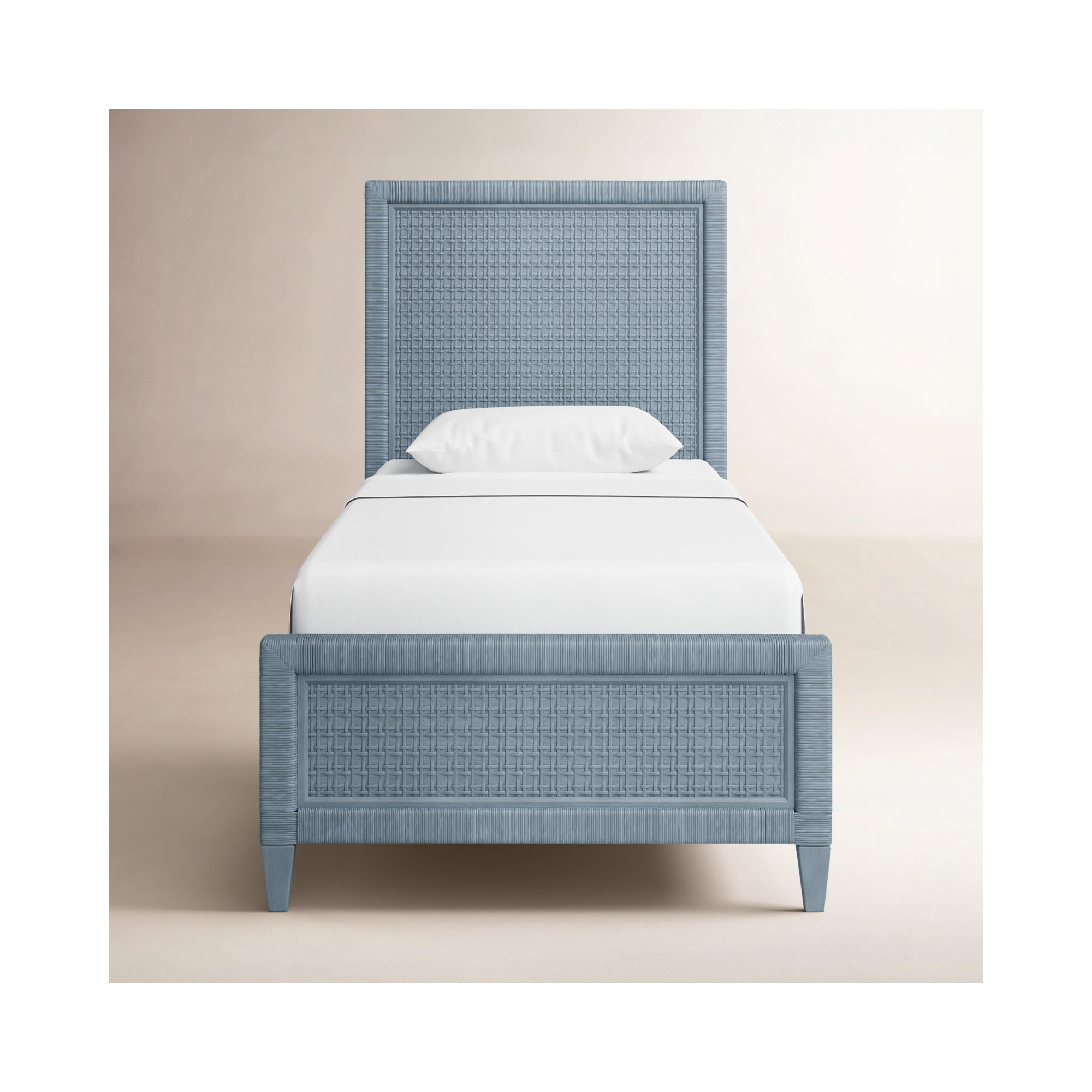Monterey Woven Bed, Sea Glass, Twin