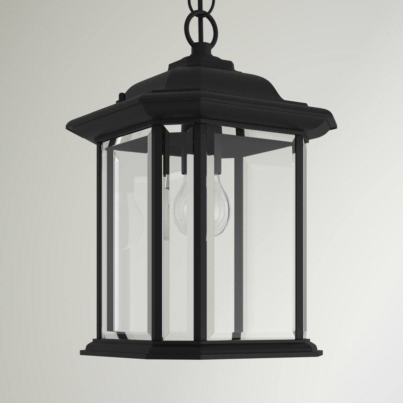 Luminaire suspendu d'extérieur à une lumière Kent de Génération Lighting , Noir