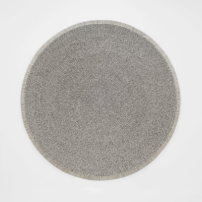 Cotton Round Beaded Placemat