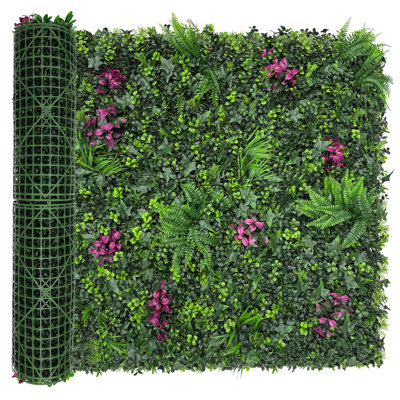 Grass Wall Boxwood Plant Roll: 40"x120"(33.5 SQFT)