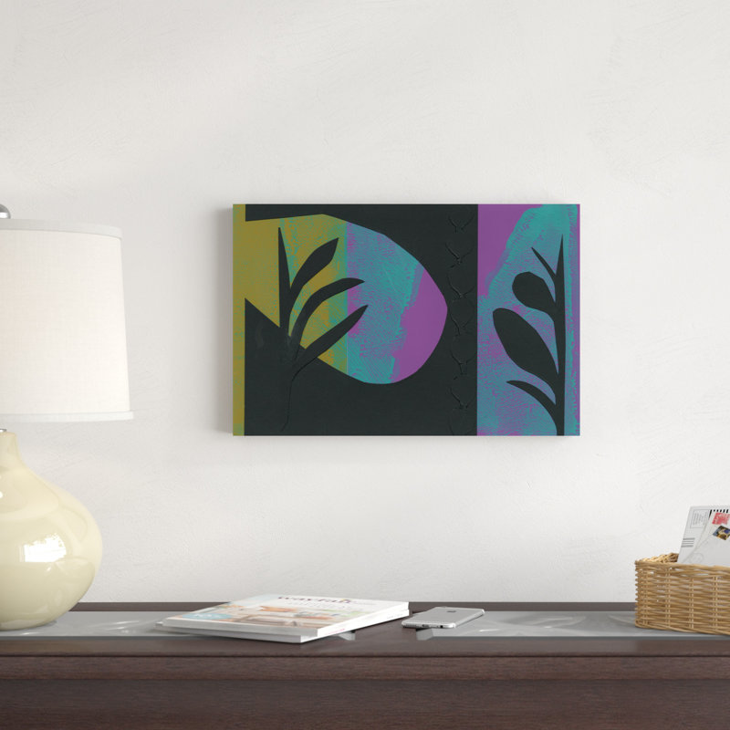 " Cabana I " Mixed Media Print, 12" H x 18" W x 1.25" D