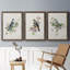 «Spring Song Blue Bird», ensemble de 3 impressions sur toile encadrées-777363412-777363423