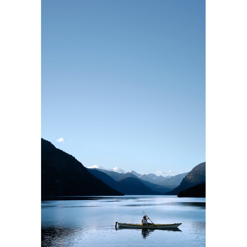 Kayak en pleine nature par Sharplie_Done, H 12 po x l 8 po