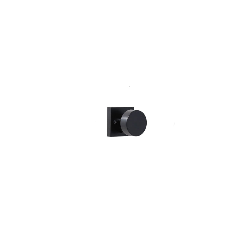 2.25'' Diameter Single Dummy Round Knob, Black