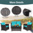 8 - Person Patio Conversation Set with Cushions-531623648