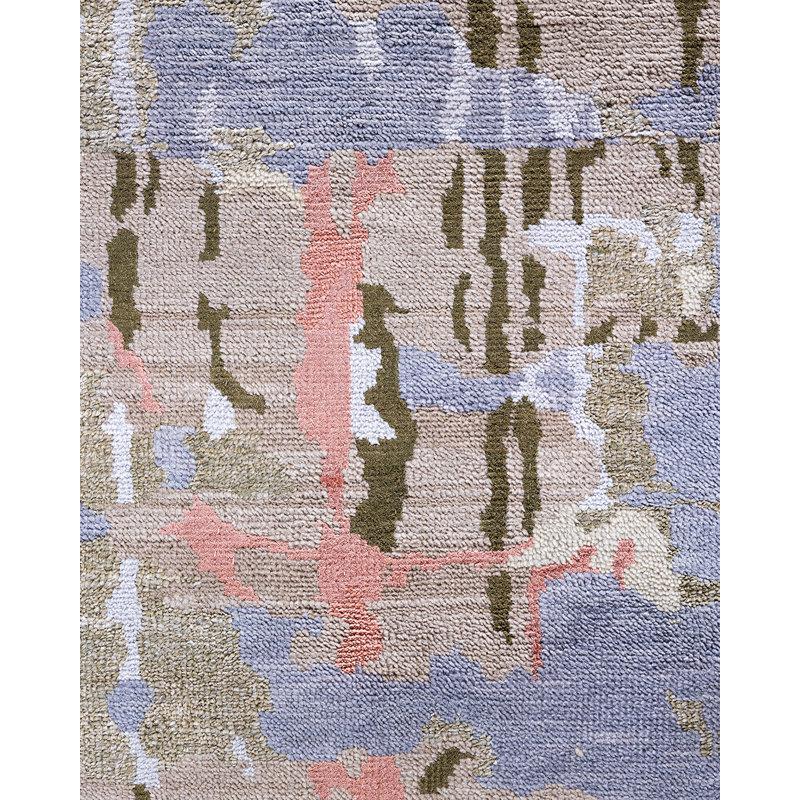 Overdyed One-of-a-Kind 9' 2" X 12' 3" Hand Knotted Area Rug
