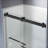 WOODBRIDGE 60" x 32" Alcove Soaking Bathtub & 4-Piece Direct-to-Stud Surround with Right Drain & 57.5–60" Frameless Double Sliding Tub Door with Soft-Close, Clear Tempered Glass, Matte Black-122123757-122123761