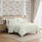 Laura Ashley Crinkle Green Duvet Cover Set-123353131-123353132