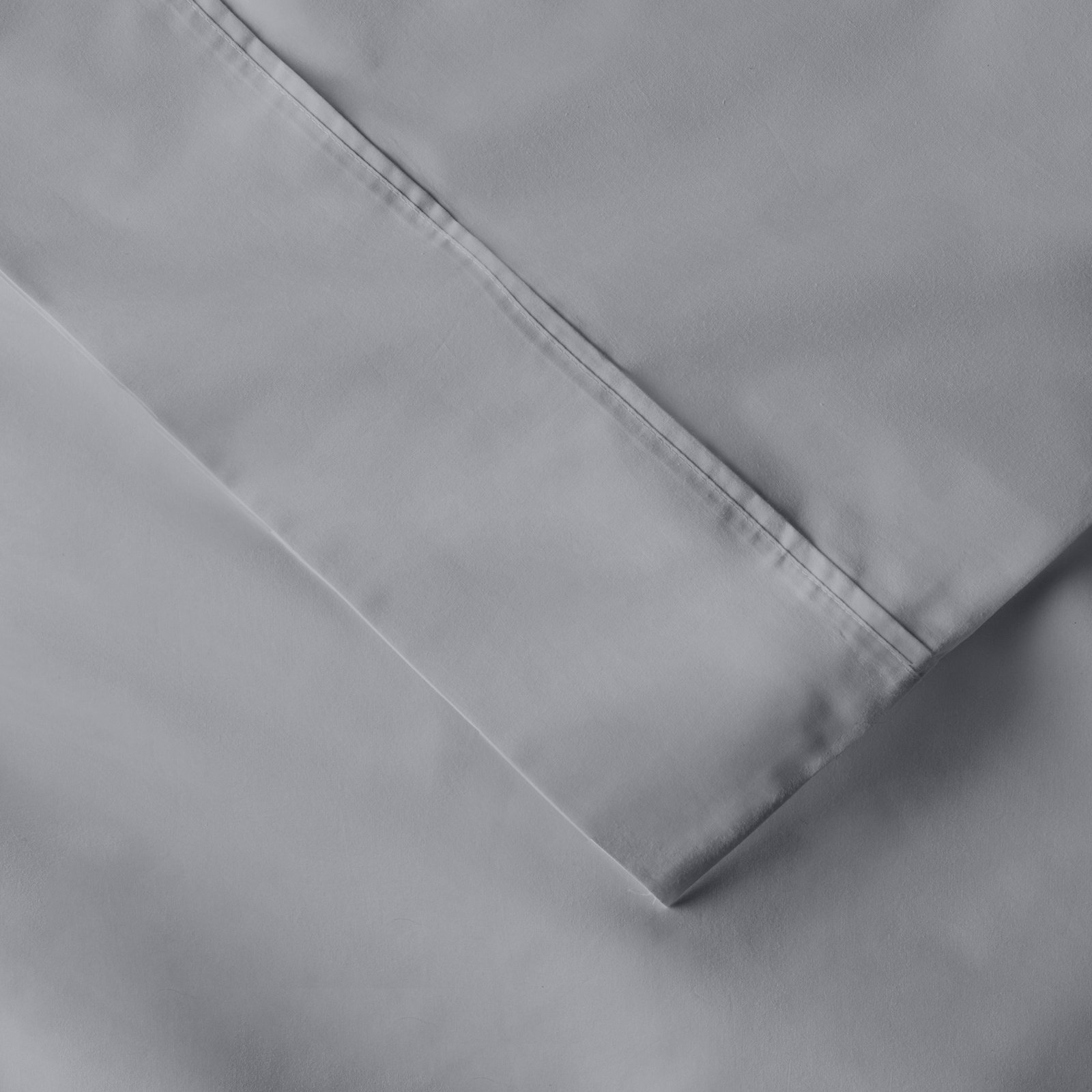 Coyer Cotton Sheet Set, Stormy Blue, Queen Sheet Set + 1 Fitted Sheet + 2 Pillowcases
