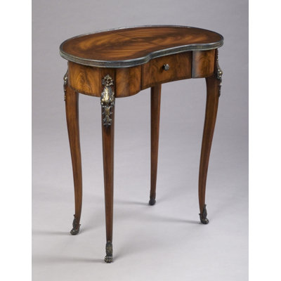 Solid Wood Top End Table